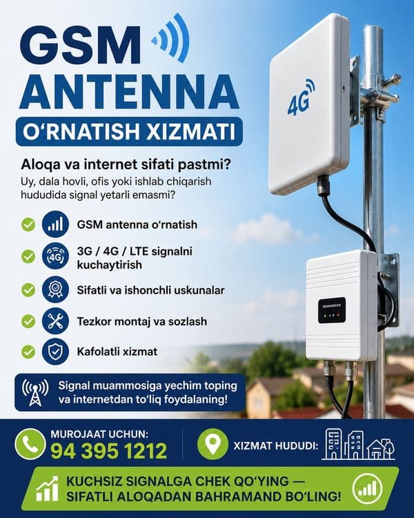 GSM signal kuchaytirgich — 1
