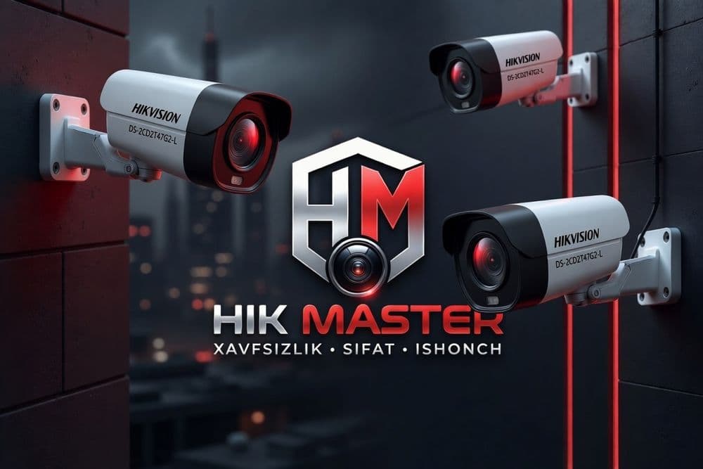 HIKMASTER: Kamera, domofon xizmatlari. ISHONCHLI VA XAVSIZ — 1