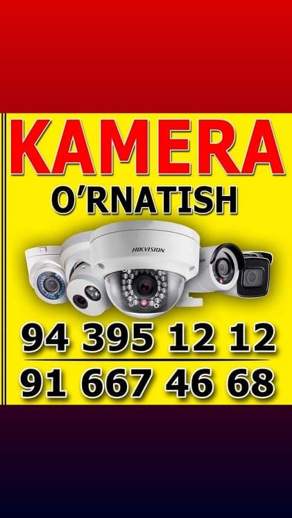 Kamera o'rnatish hizmati — 1
