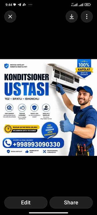 Konditsioner ustanofka и remont — 1