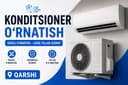 Konditsioner oʻrnatish xizmati