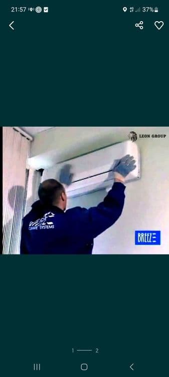 Установка кондиционер ремонт заправка кондиционера — 2