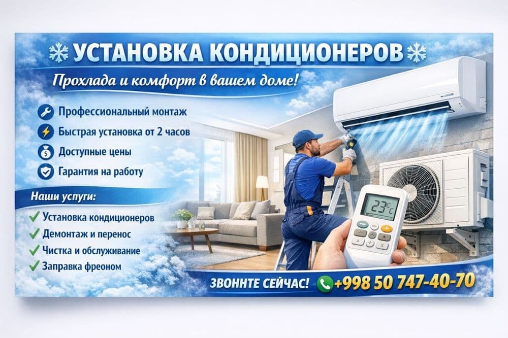 Установка  кондиционеров  и ремонт — 1