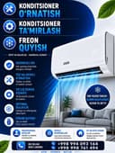 Konditsioner o'rnartish.