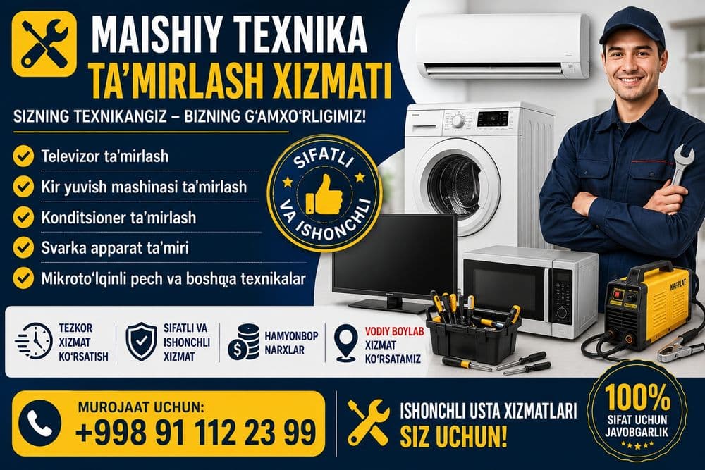 Konditsioner ornatish va ta'mirlash — 1