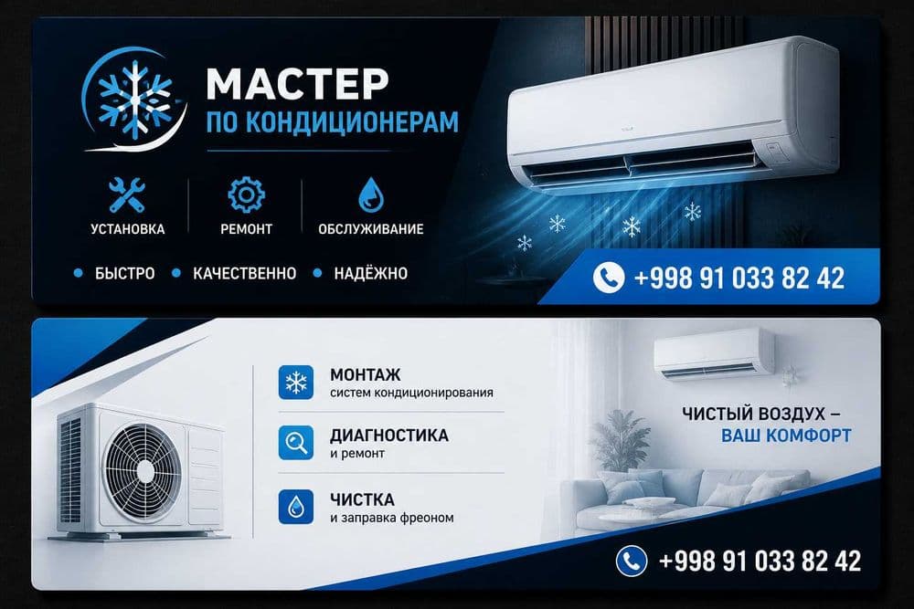 Ремонт и установка Кондиционеров — 1