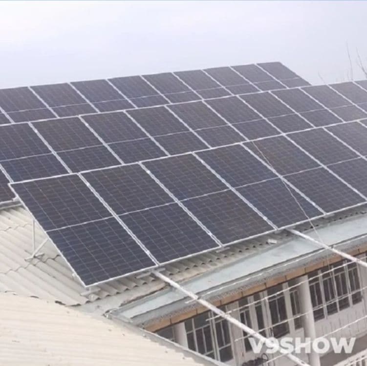 Установка солнечных панелей Quyosh panel, куйош панел — 7