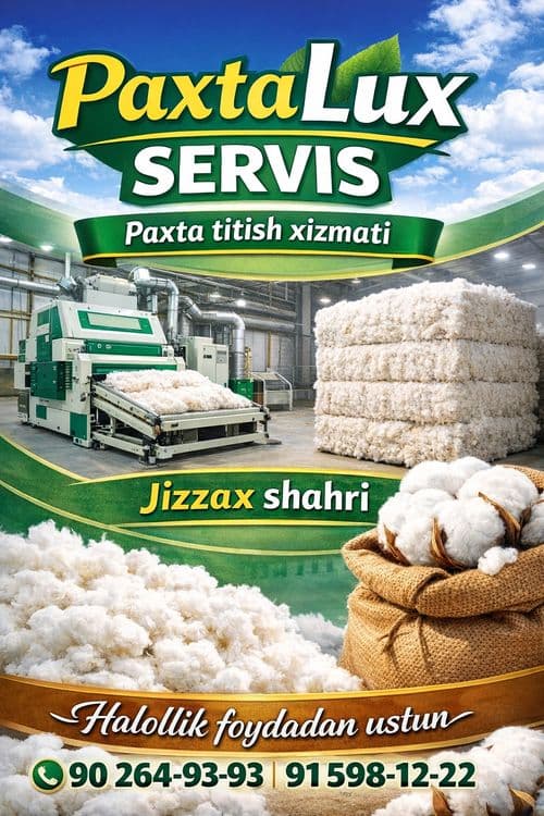 Paxta titish xizmati — 7