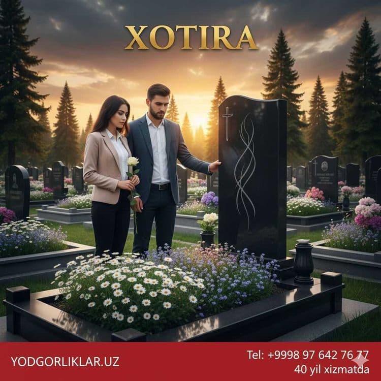 Granit Qabr Toshlari Navoi - Надгробные Камни Наваи Yodgorliklar.Uz — 1
