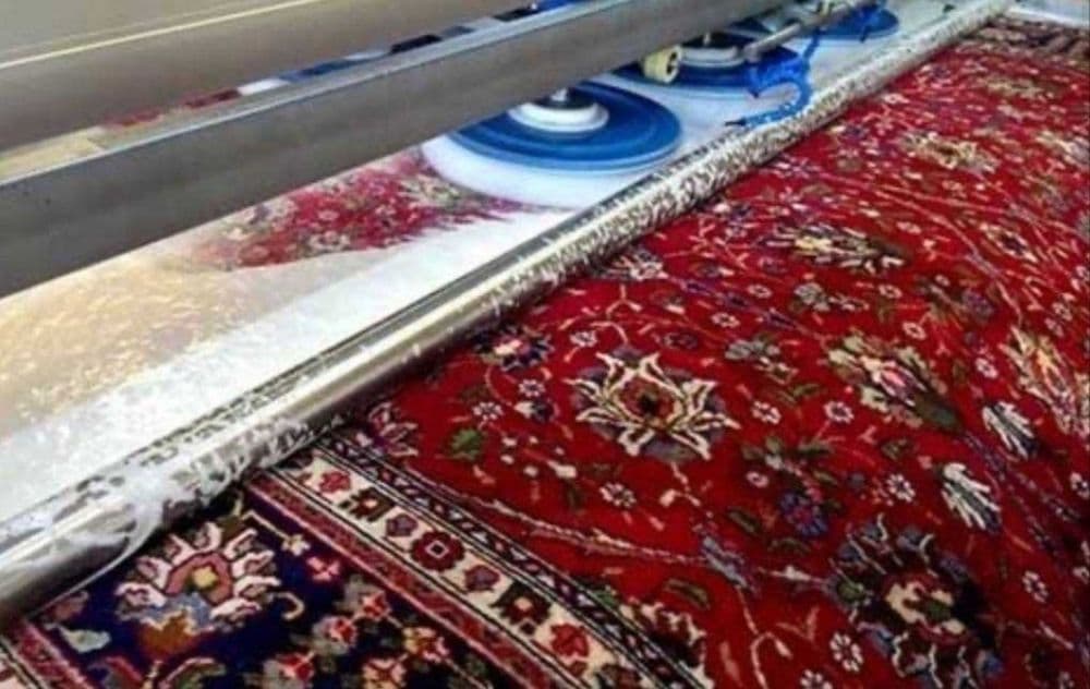 Стирка  ковров Гилам ювиш. Туркия техналогияси енди Навоийда — 1