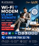 Wi-fi Ulash hizmati.