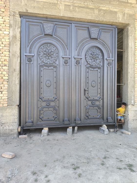Ворота на заказ дарвоза заказка ясамиз — 3