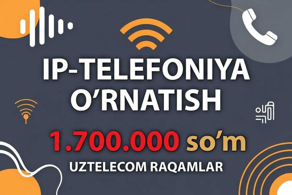 IP telefoniya Uztelecom - Buxoro, Samarqand, Navoi — 1