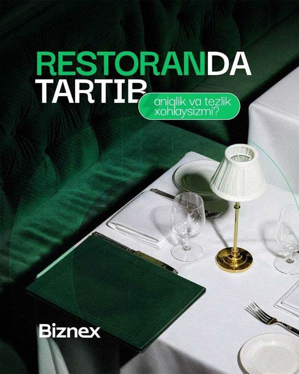 POS tizimi. Kafe, restoran va fast food tarmoqlari uchun. — 2