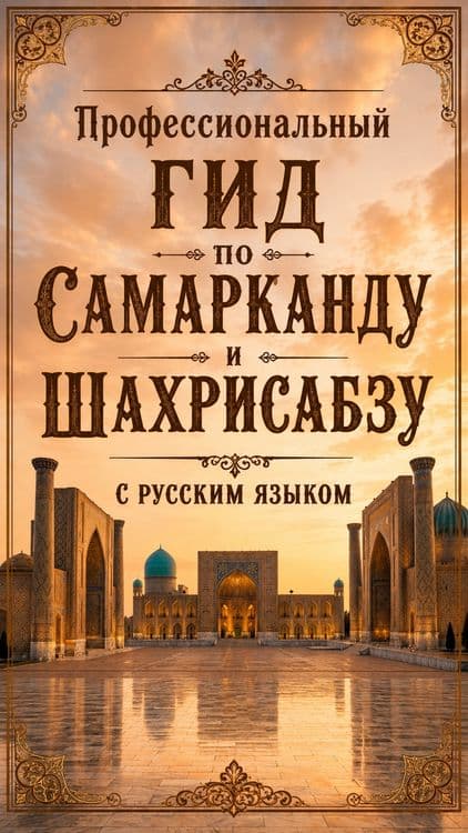 Профессиональный гид по Самарканду и Шахрисябсу — 1