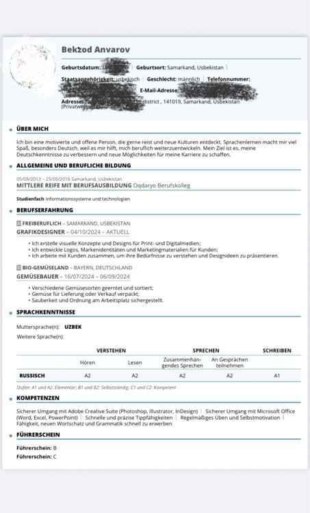 Professional CV/Resume tayyorlaymiz! — 3