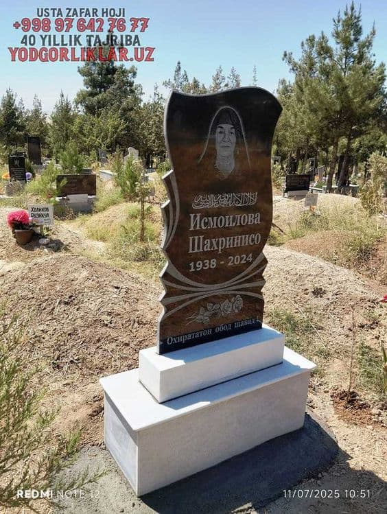Qabr Toshi Yasash Qabr Toshlari Narxi Qabr Toshi Farg'ona Yodgorliklar — 8
