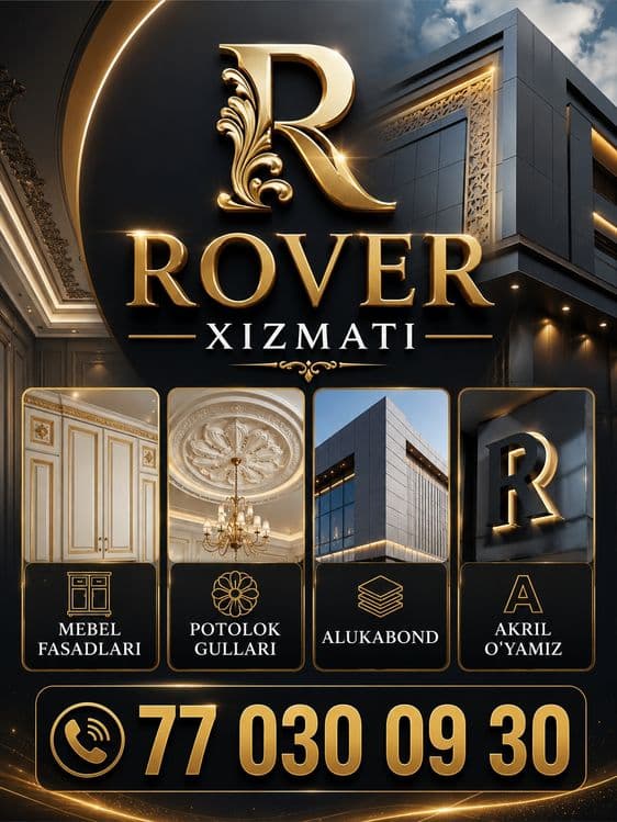 Rover xizmati ALUKABOND MDF — 1
