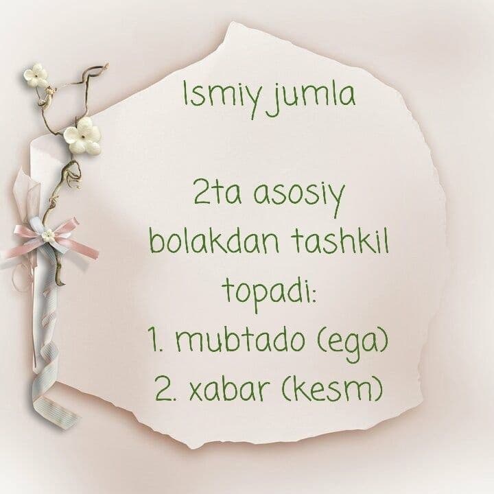 Arab tili grammatikasi — 2