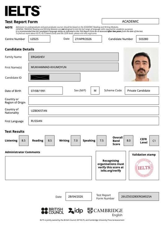 IELTS 8.0 | Разговорный английский с психологом — 2