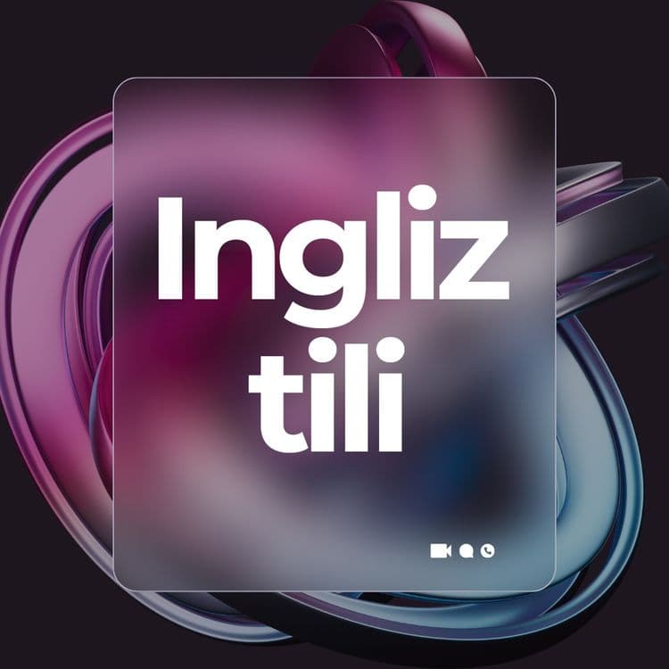Ingliz tili repetitor, online+offline — 1