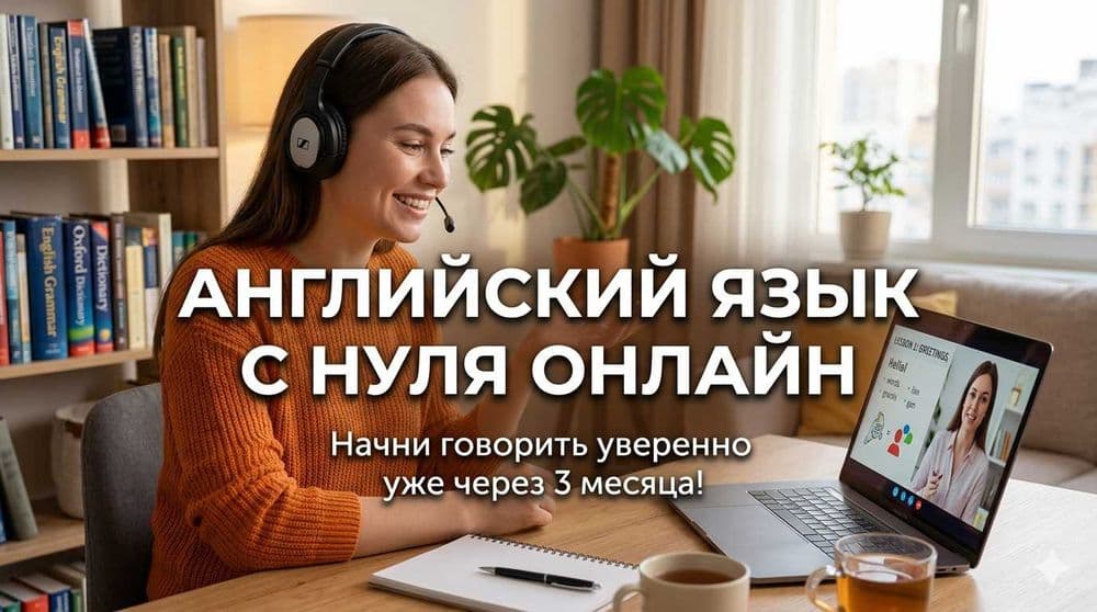 Английский язык онлайн с нуля — 1