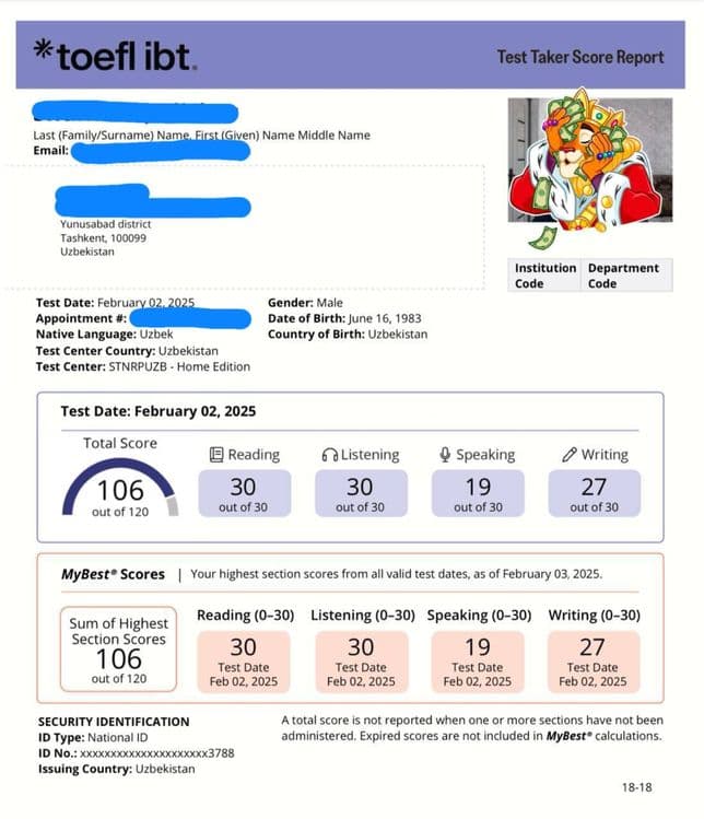 TOEFL iBT Home edition - skidka — 2