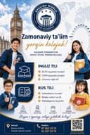 Rus tili / Ingliz tili/IELTS/Multilevel