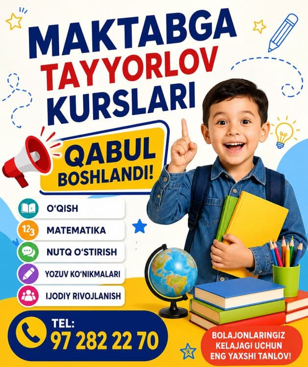 Rus tili / Ingliz tili/IELTS/Multilevel — 2