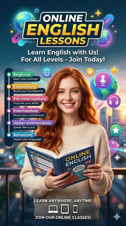 Online Ingliz tili kursi — 1