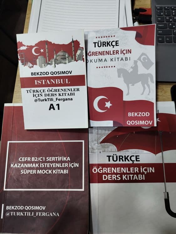 Bekzod Qosimov Turk tili kurslari online va ofline Farg'onada — 2