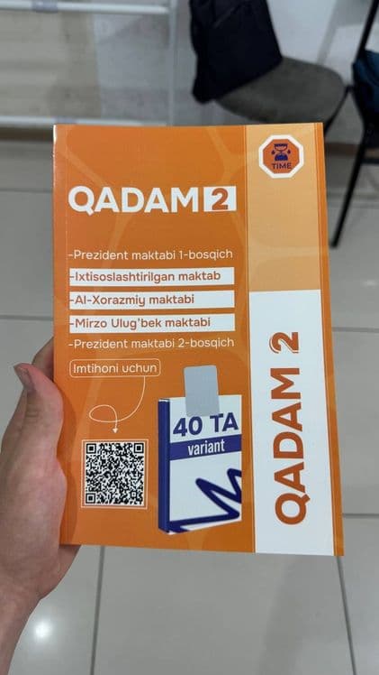 Prezident maktablariga tayyorlov matematika kitob — 2