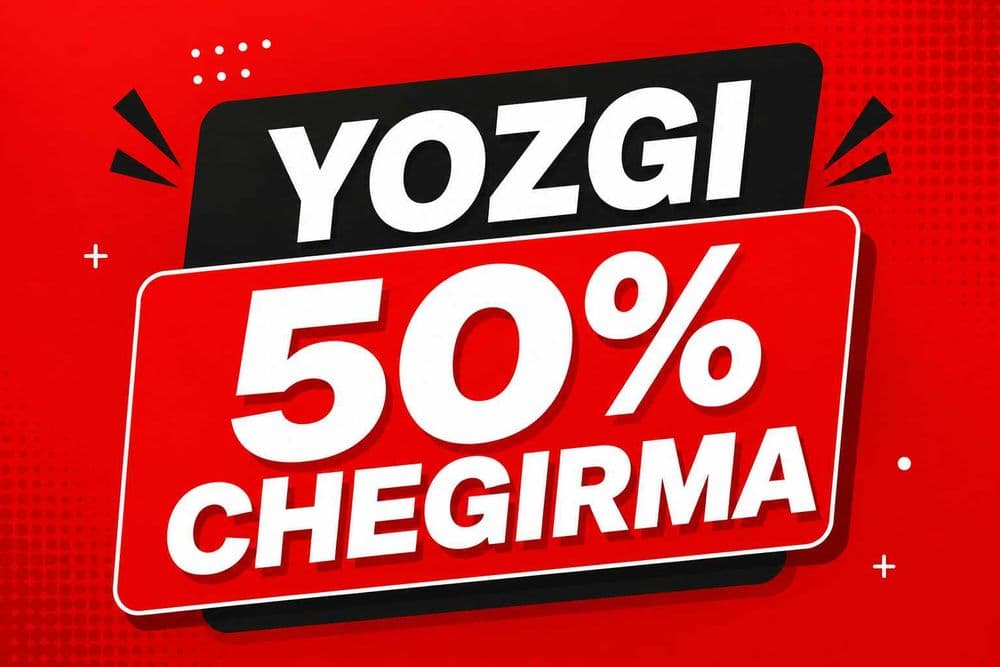 Matematika - Ingliz tili 50% Chegirmada — 1