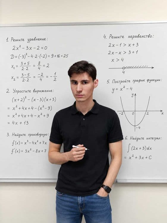 Репетитор по математике | DTM, лицей, нац. сертификат — 1
