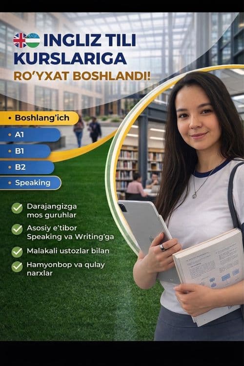 INGLIZ TILI individual online — 1