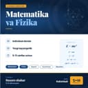 Yozgi repetitorlik | Matematika & Fizika | Individual darslar