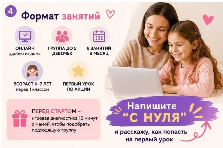Английский с нуля для девочек 6–7 лет перед школой — 4