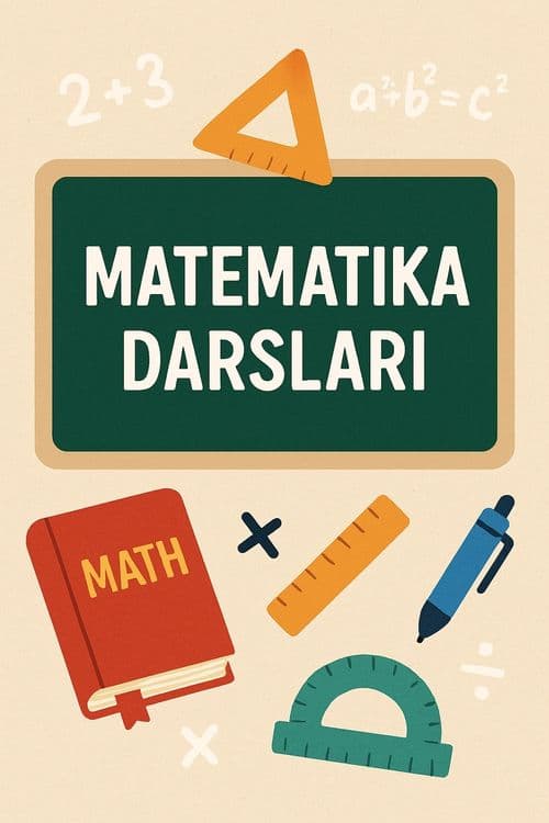 Matemtika darslari  (DTM ;MILLIY SERTIFIKAT; Prezident maktabi ) — 1