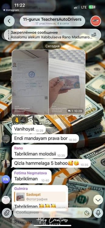 Avtomaktab Sergili Eshonguzar Nazarbek fililalari 100% Natija biz bila — 6