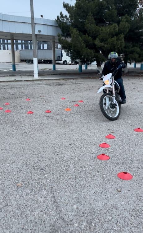 Mataskil haydashni oʻrgatamiz moto maktab — 3
