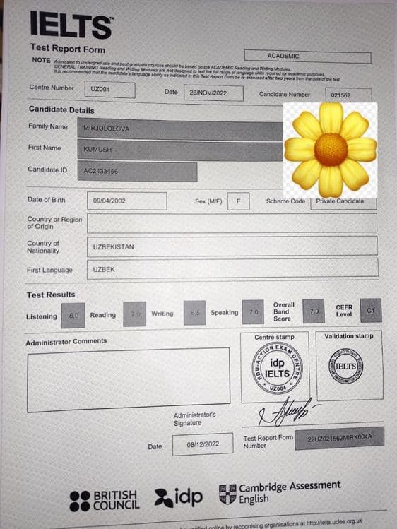IELTS 7.0 o‘qituvchidan individual ingliz tili darslari | Online — 1