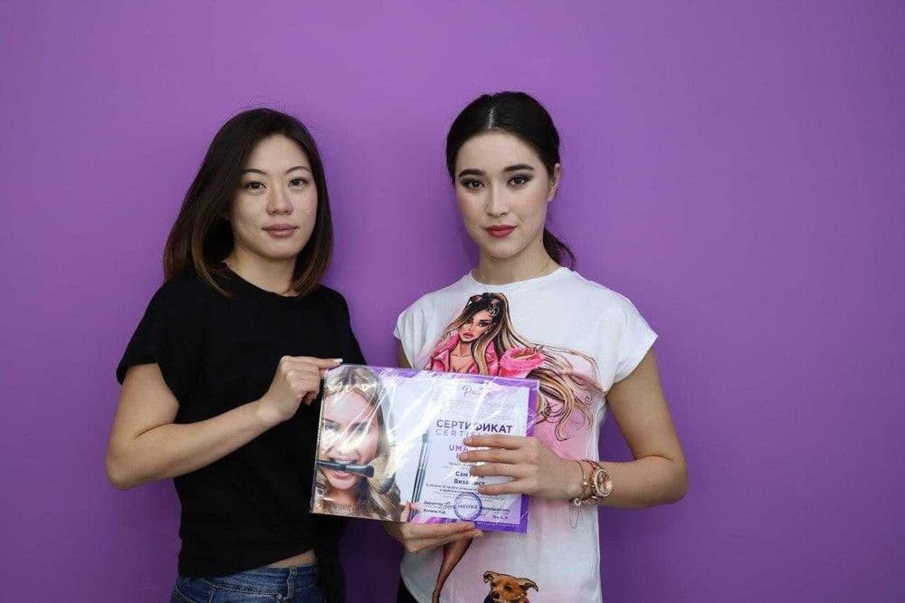 ‼️Курсы визажиста в Ташкенте. Школа визажа в Ташкенте. Обучение — 3