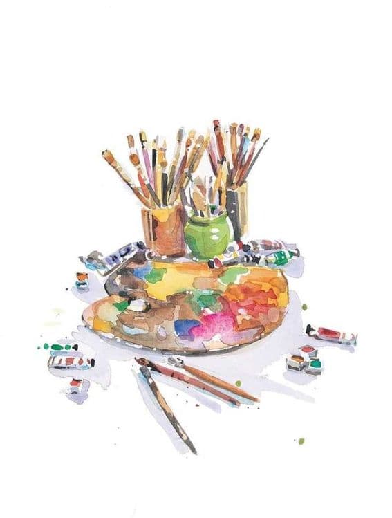 Курсы у художницы(индуально) — 4