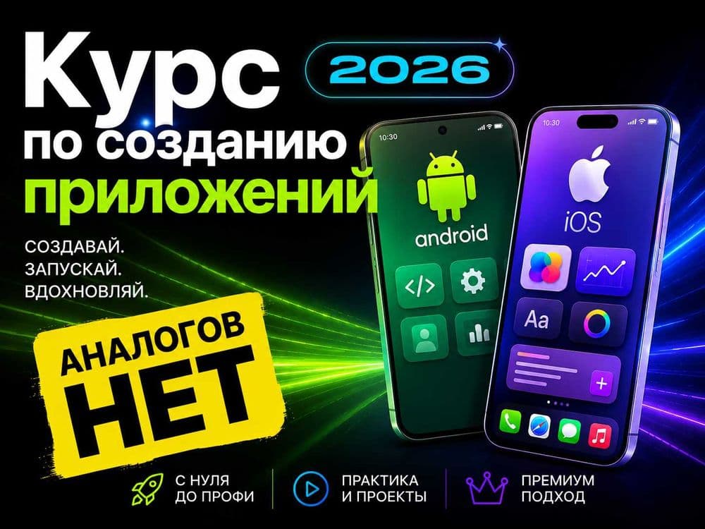 Онлайн Курс - мобильные приложения с помощью искусственного интеллекта