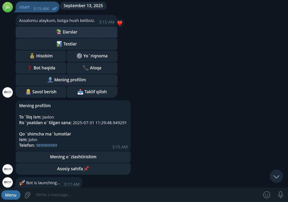 Создам телеграм бот и мини приложений для вашего бизнеса под ключ — 2