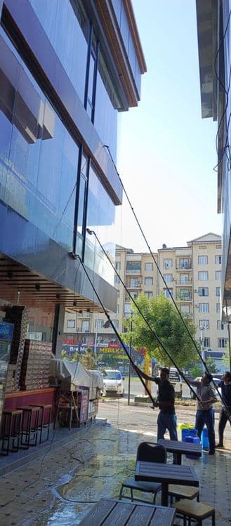Fasad yuvish oyna yuvish oyna tozalash fasad tozalash фасад мойка — 2