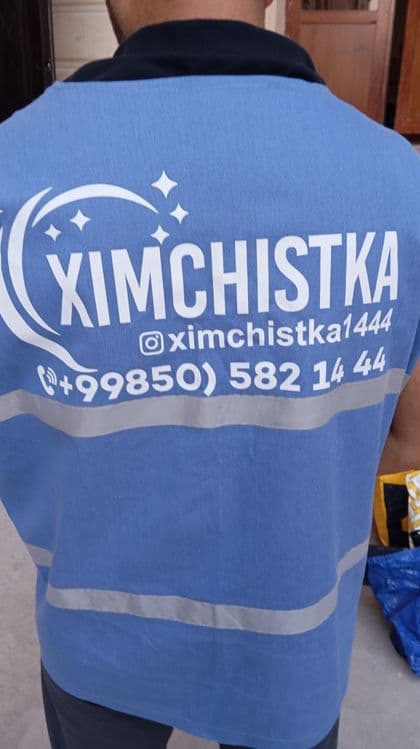 Ximchistka ishlarimiz taklif qilamiz — 1