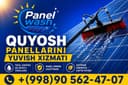 Quyosh panel yuvish xizmati