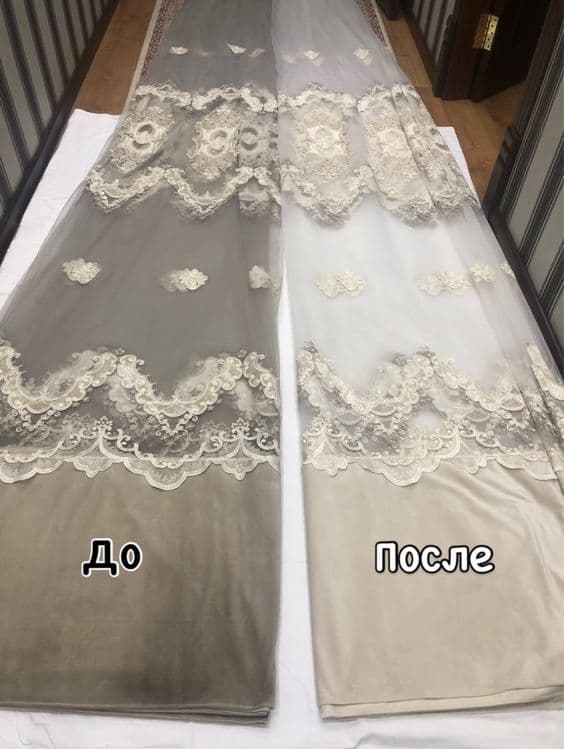Arzon narxda Стирка штор и других вещей Parda yuvish xizmati — 2
