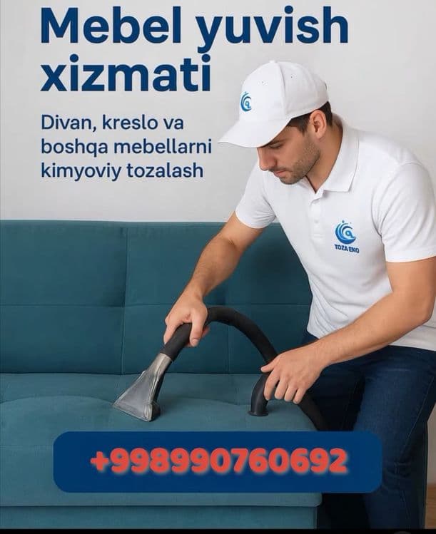 Ximchistka. Joyida yuvish xizmati — 2